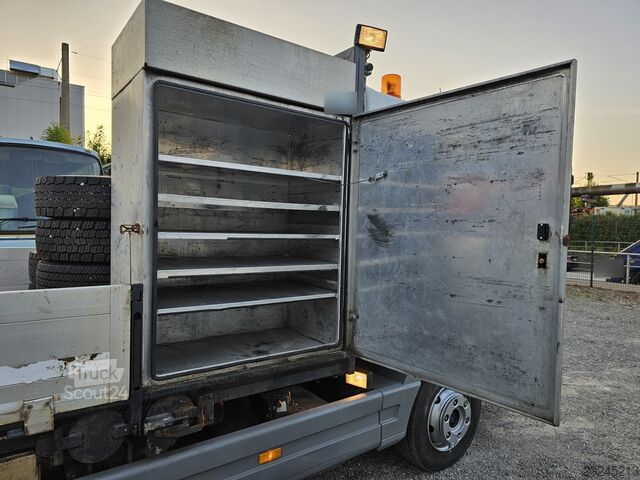 Pick-up furgonas Mercedes-Benz 817/42AT7 Palfinger PK 5000 B Werkstatt