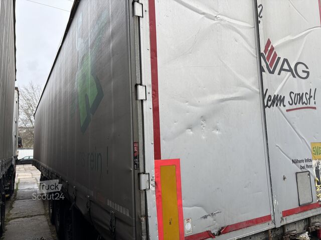 Pótkocsi ponyvás platóval és emelőhátfallal FLIEGL 39 SDS mit unterfaltb LBW