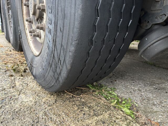 Pótkocsi ponyvás platóval és emelőhátfallal FLIEGL 39 SDS mit unterfaltb LBW