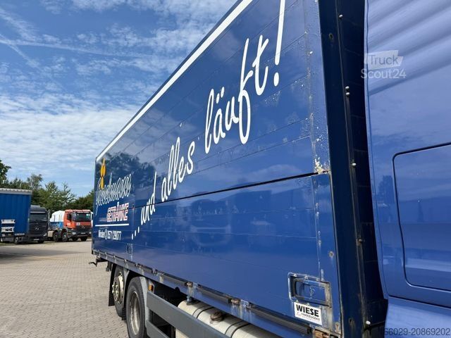 Kassevogn MAN TGA Schwenkwand-Getränkeaufbau incl. Anhänger