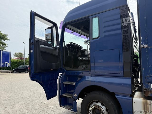 Kassevogn MAN TGA  Schwenkwand-Getränkeaufbau incl. Anhänger