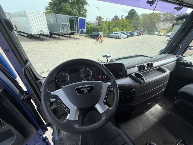 Kassevogn MAN TGA Schwenkwand-Getränkeaufbau incl. Anhänger