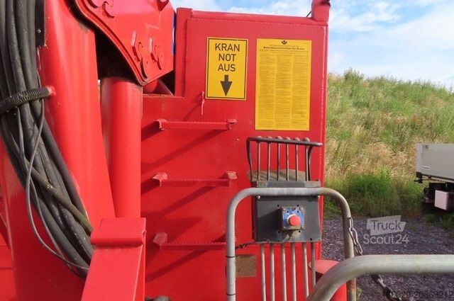 Swap chassis trailer Krancontainer HMF 1063