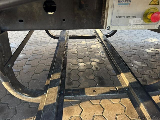 Návěs s pohyblivou podlahou KNAPEN K 100 Schubboden 92m³ 10mm Boden Powersheet