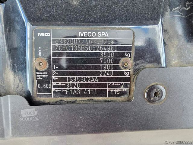 Bestelwagen met verhoogd dak IVECO 35S16 A8 V L, mittellang & hoch, kleiner Schaden