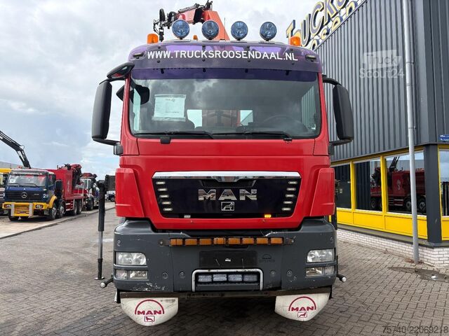 System för krokarm MAN TGA 26.400 + PALFINGER PK12.000 + TIPPER + CONT...