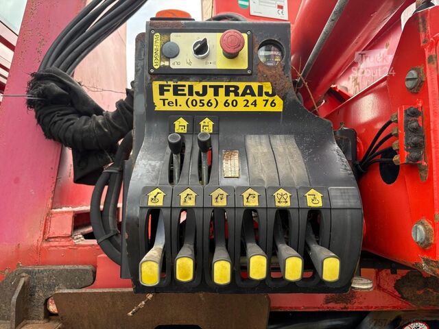 System för krokarm MAN TGA 26.400 + PALFINGER PK12.000 + TIPPER + CONT...