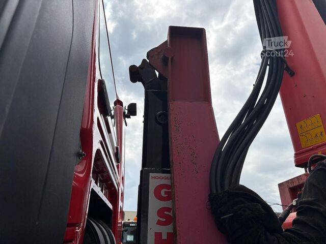 System för krokarm MAN TGA 26.400 + PALFINGER PK12.000 + TIPPER + CONT...