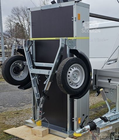 Remorque ouverte HUMBAUR Startrailer H 752010 DK, Platzsparend