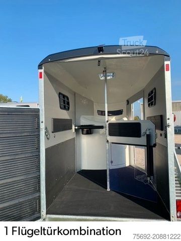 Prikolica za prevoz konj BÖCKMANN Portax SKA, große SK von außen bedienbar