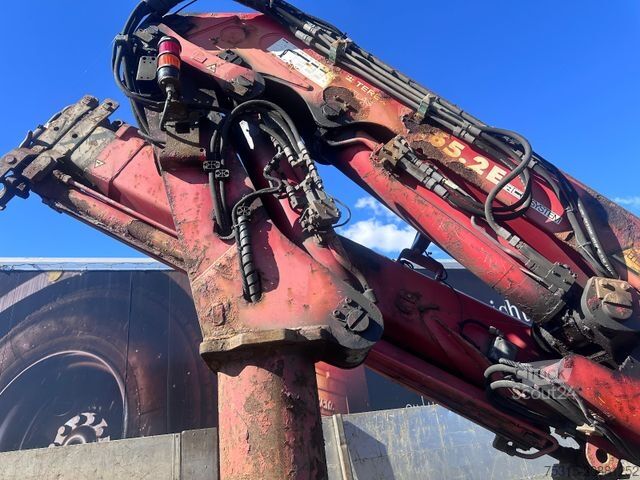 Auflieger GLORIA Gloria 30 KRAN ATLAS 165.2E LIFT NUTZLAST 18to