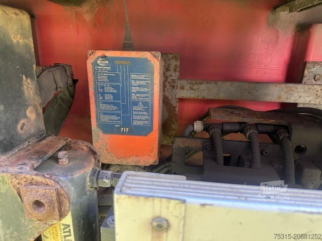 Auflieger GLORIA Gloria 30 KRAN ATLAS 165.2E LIFT NUTZLAST 18to