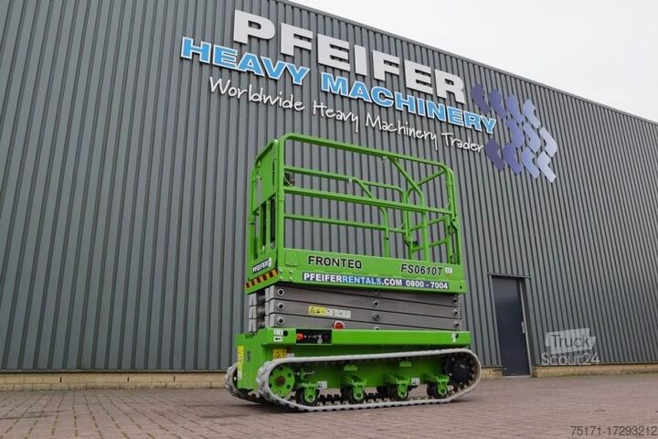 Elevador de tijera Fronteq FS0610T CE Declaration, 6.7m Working Heigh