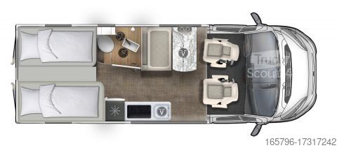 Husbil Eura Mobil Van 635 EB Mondial- u. Fahrassistenzpaket