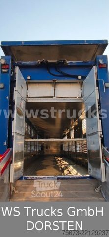 Boskapsbil VOLVO FH 460 Mega mit Finkl 3 Stock Hubdach