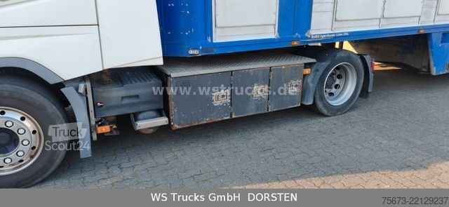 Boskapsbil VOLVO FH 460 Mega mit Finkl 3 Stock Hubdach
