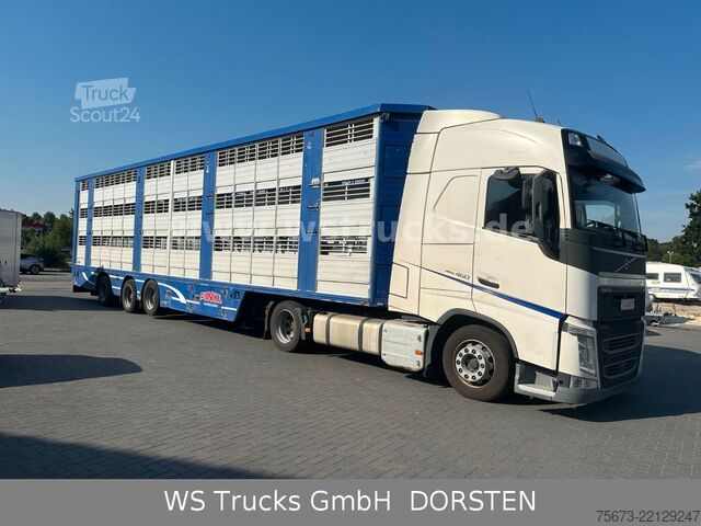 Boskapsbil VOLVO FH 460 Mega mit Finkl 3 Stock LOF möglich