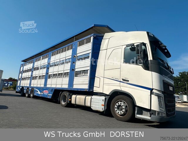 Boskapsbil VOLVO FH 460 Mega mit Finkl 3 Stock LOF möglich