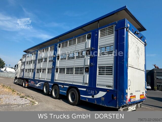 Boskapsbil VOLVO FH 460 Mega mit Finkl 3 Stock LOF möglich