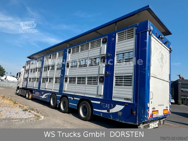 Boskapsbil VOLVO FH 460 Mega mit Finkl 3 Stock LOF möglich