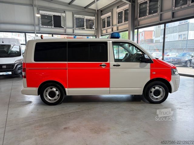 Ugunsdzēsēju automašīna VOLKSWAGEN T5 2.0 4Motion 4x4 ALLRAD*NEF*NOTARZT*AUTOMATIK*