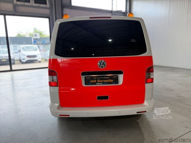 Ugunsdzēsēju automašīna VOLKSWAGEN T5 2.0 4Motion 4x4 ALLRAD*NEF*NOTARZT*AUTOMATIK*