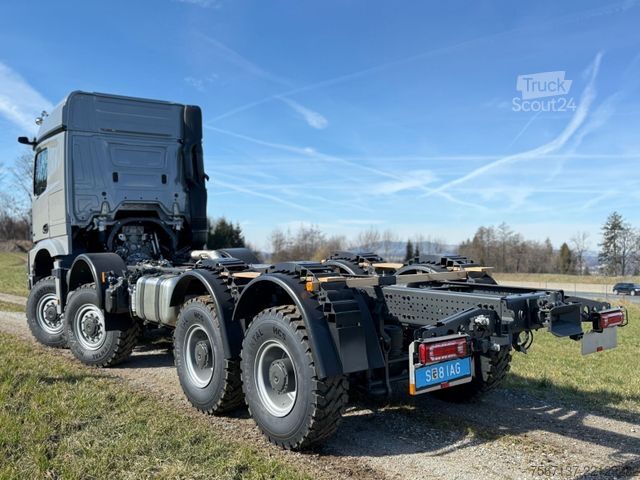 Wohnwagen/Wohnmobil MERCEDES-BENZ 4158 8X8 WOHNMOBIL EXPEDITION OFFROAD NEU VOLL