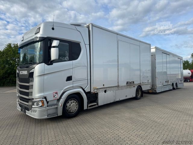 Biltransport lastebil SCANIA S500 Autotransport FSN
