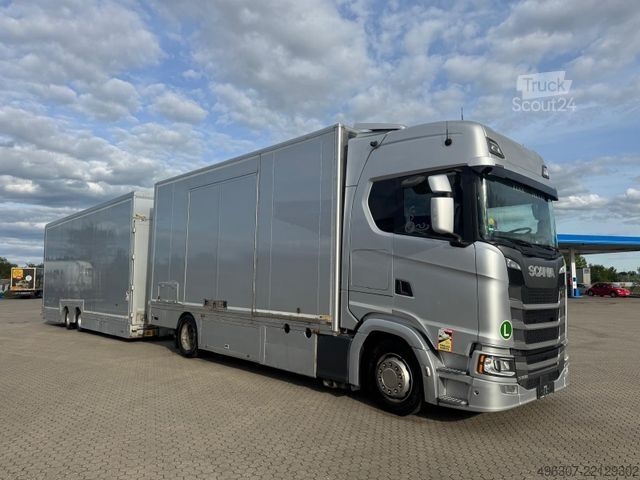 Biltransport lastebil SCANIA S500 Autotransport FSN