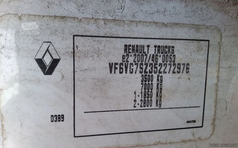  Renault Master 125.35 KOEL LAADBAK - LAADKLEP - EURO 5 ...