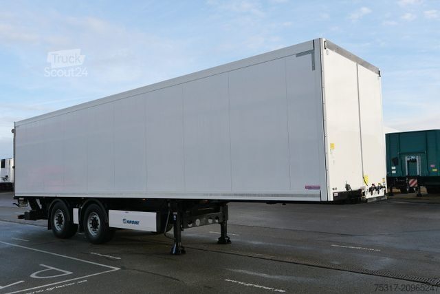 Semirreboque baú KRONE SZR 18/eLZ4 S / LBW 2500 kg / LENKACHSE / TRIDEC