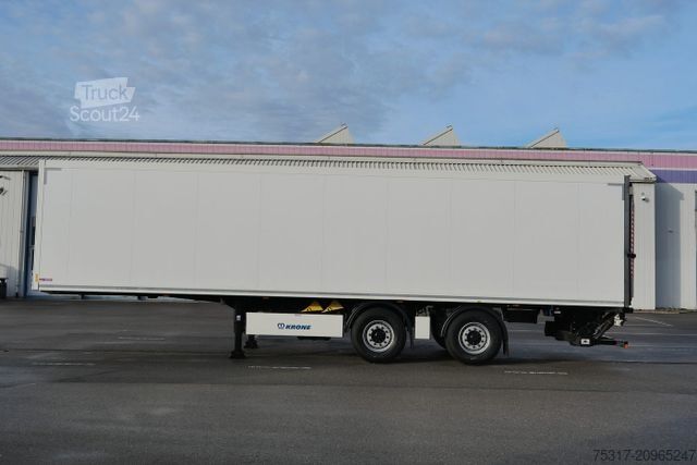 Semirreboque baú KRONE SZR 18/eLZ4 S / LBW 2500 kg / LENKACHSE / TRIDEC