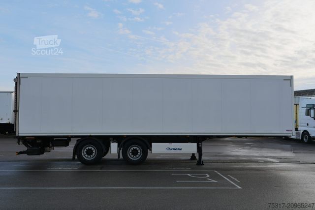 Semirreboque baú KRONE SZR 18/eLZ4 S / LBW 2500 kg / LENKACHSE / TRIDEC