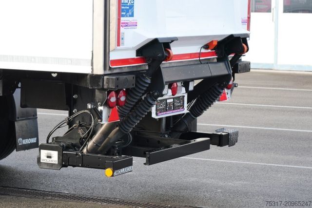 Semirreboque baú KRONE SZR 18/eLZ4 S / LBW 2500 kg / LENKACHSE / TRIDEC