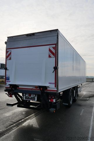 Semirreboque baú KRONE SZR 18/eLZ4 S / LBW 2500 kg / LENKACHSE / TRIDEC