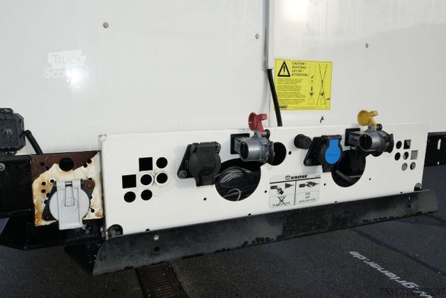 Semirreboque baú KRONE SZR 18/eLZ4 S / LBW 2500 kg / LENKACHSE / TRIDEC