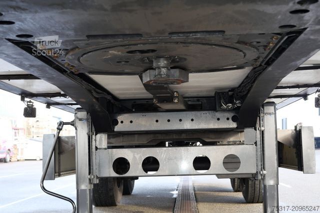 Semirreboque baú KRONE SZR 18/eLZ4 S / LBW 2500 kg / LENKACHSE / TRIDEC