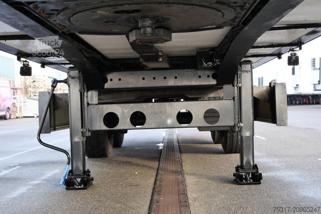 Semirreboque baú KRONE SZR 18/eLZ4 S / LBW 2500 kg / LENKACHSE / TRIDEC