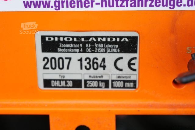 Semirreboque baú KRONE SZR 18/eLZ4 S / LBW 2500 kg / LENKACHSE / TRIDEC