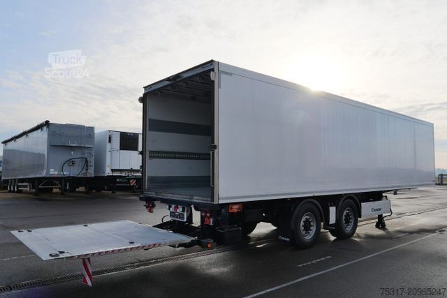 Semirreboque baú KRONE SZR 18/eLZ4 S / LBW 2500 kg / LENKACHSE / TRIDEC
