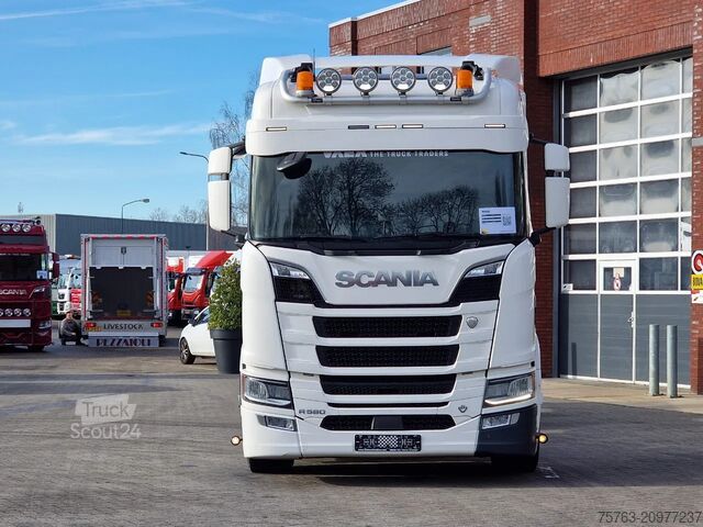 Šasija ar kabīni Scania R580 V8 NGS 6x4 chassis - Retarder - 4.75 WB - ...
