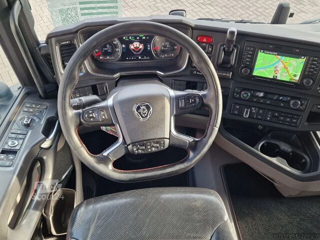 Šasija ar kabīni Scania R580 V8 NGS 6x4 chassis - Retarder - 4.75 WB - ...