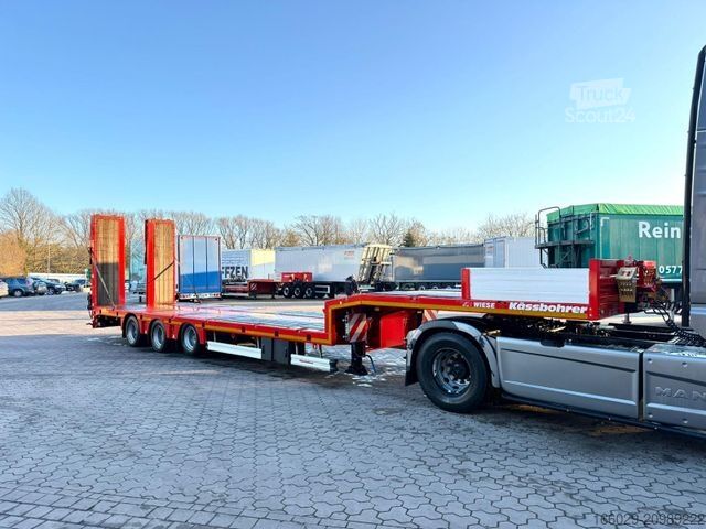 Alçak şasi dorse KÄSSBOHRER K.SLS Standard Tiefbett Auflieger Neuwertig