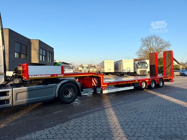Alçak şasi dorse KÄSSBOHRER K.SLS Standard Tiefbett Auflieger Neuwertig