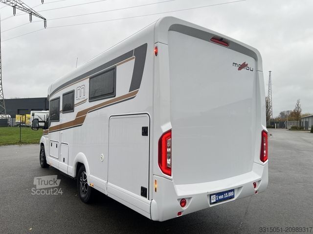 Camping-car semi-intégré MALIBU T 500 RB QB MJ25+ACC+Markise+Backo.+Kaffeem.