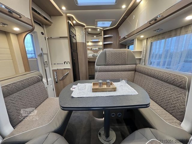 Camping-car semi-intégré MALIBU T 500 RB QB MJ25+ACC+Markise+Backo.+Kaffeem.