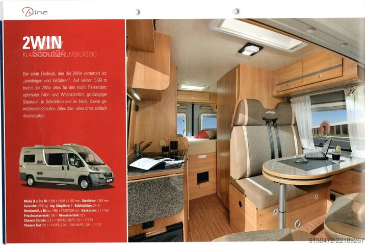 Karavan Pössl 2Win D-Line 150PS (Modell 2014)