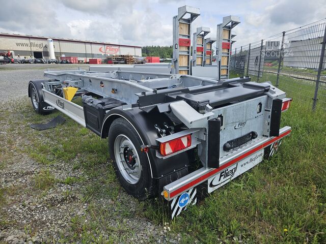 Rimorchio scarrabile Fliegl ZPS 180 AS Maxi für Abrollcontainer