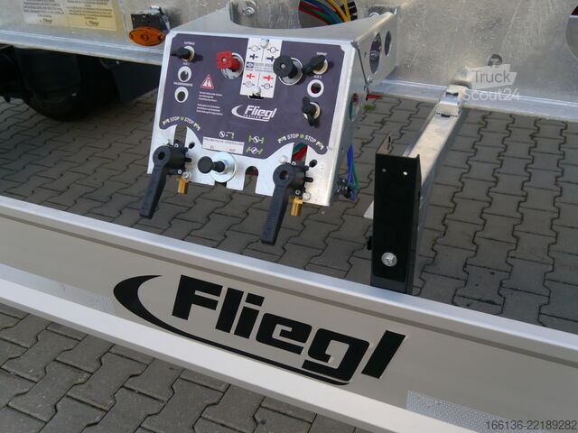 Rimorchio scarrabile Fliegl ZPS 180 AS Maxi für Abrollcontainer