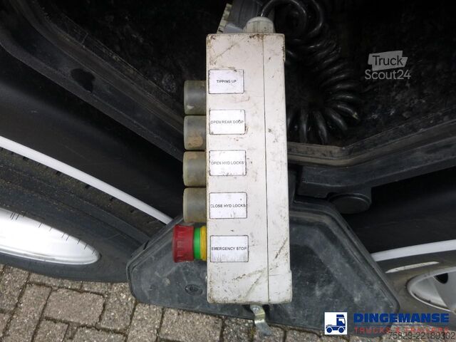 Засмукващо превозно средство Mercedes Actros 2541 6x2 RHD E5 Huwer vacuum tank / hydr...
